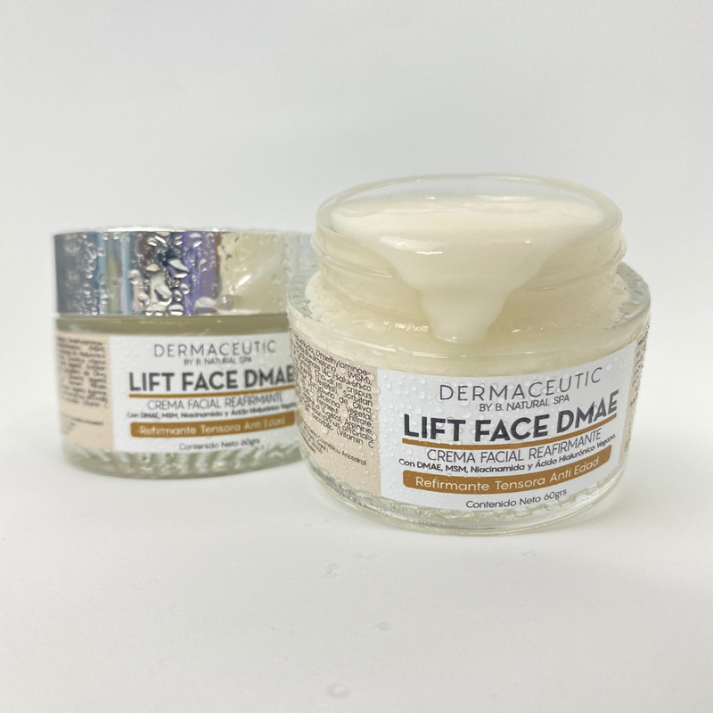Crema Reafirmante y Tensora Lift Face DMAE