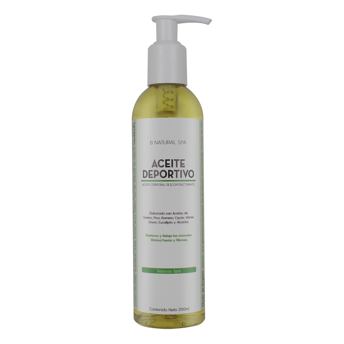 Aceite Deportivo - Nuestra Tierra Cosmética Ancestral