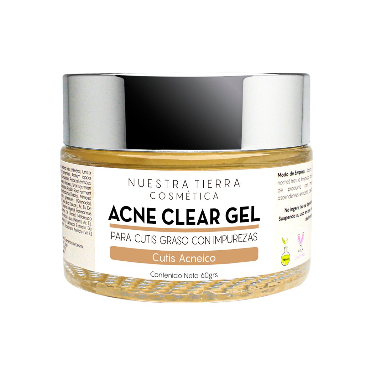 Acne Clear Gel - Nuestra Tierra Cosmética Ancestral