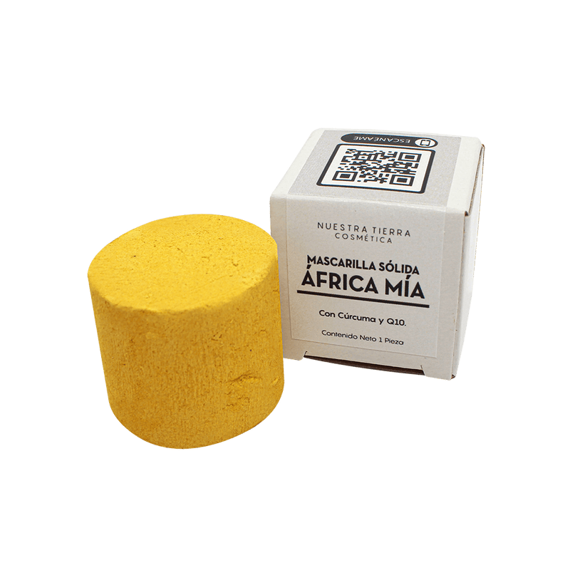 Africa Mia Mascarilla Solida - Nuestra Tierra Cosmética Ancestral