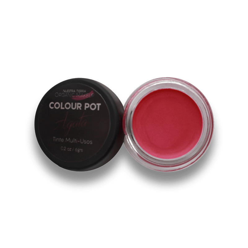 Agata Colour Pot - Nuestra Tierra Cosmética Ancestral