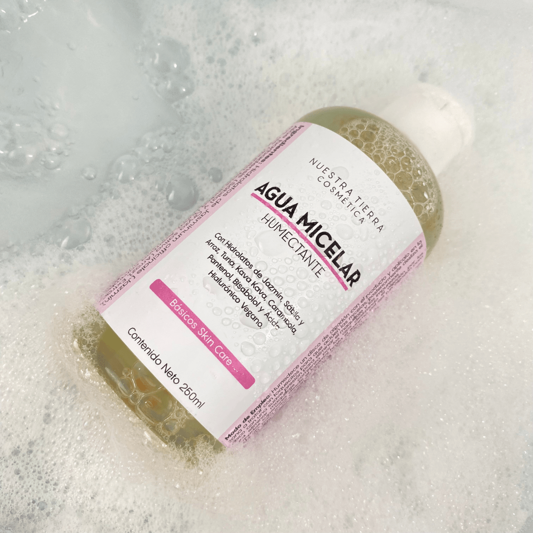 Agua Micelar Humectante - Nuestra Tierra Cosmética Ancestral