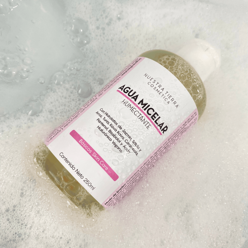 Agua Micelar Humectante - Nuestra Tierra Cosmética Ancestral