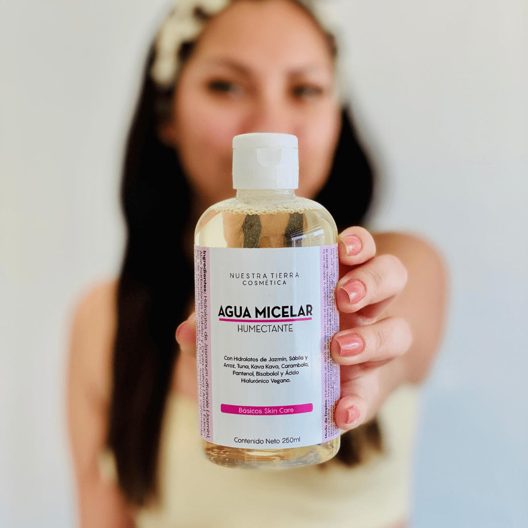 Agua Micelar Humectante - Nuestra Tierra Cosmética Ancestral