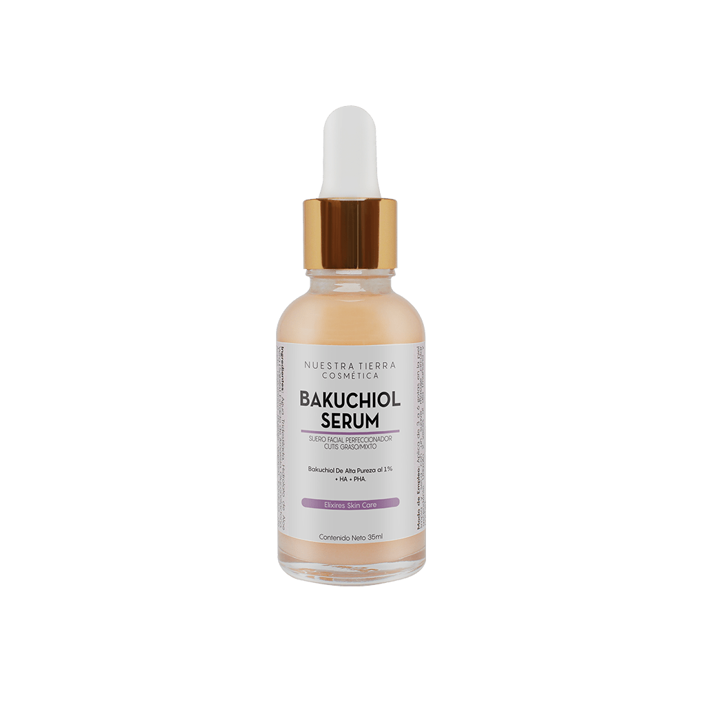 Bakuchiol Suero en gel - Nuestra Tierra Cosmética Ancestral