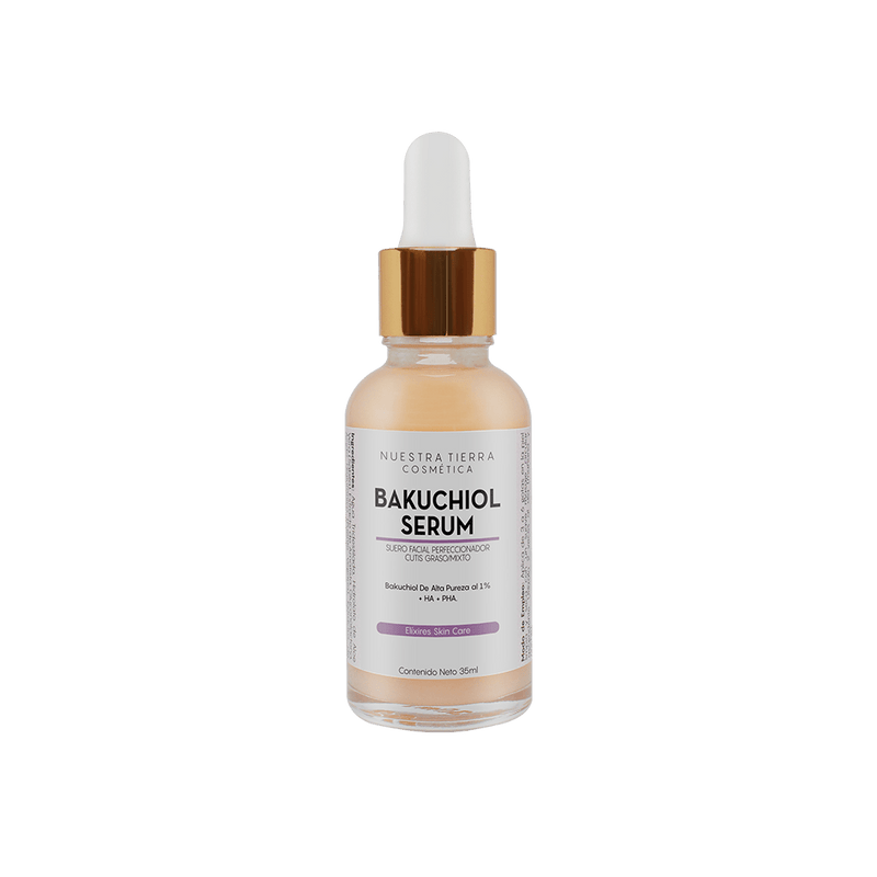 Bakuchiol Suero en gel - Nuestra Tierra Cosmética Ancestral
