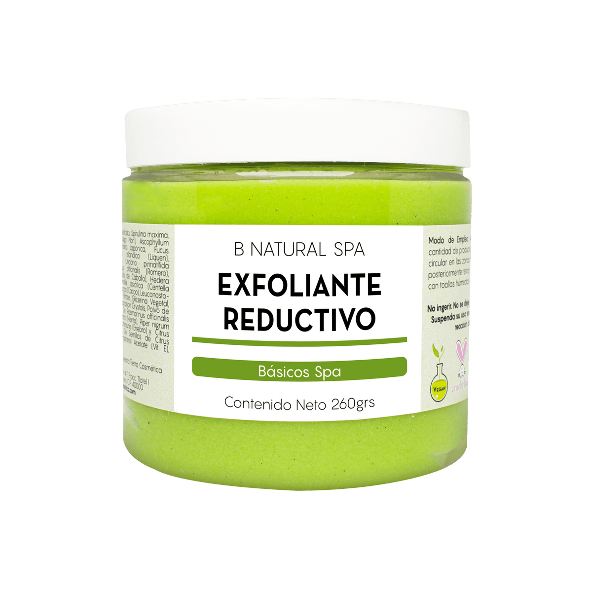 Gel Exfoliante Reductivo - Nuestra Tierra Cosmética Ancestral