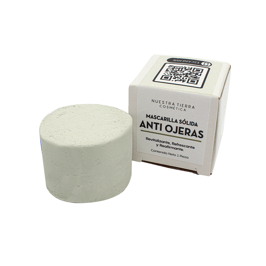 Mascarilla Solida Anti - Ojeras - Nuestra Tierra Cosmética Ancestral